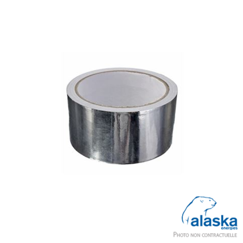 Ruban adhésif aluminium 40mm rouleau de 50 ml